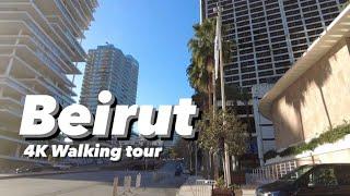 Beirut Lebanon - Walk in the downtown of “Eastern Paris” 4K