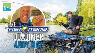 Live FishOMania Qualifier with Andy May  Hayfield Lakes