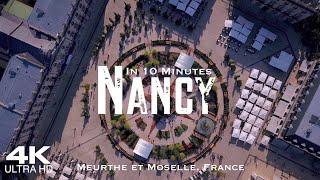 NANCY 2024  Drone Aerial 4K  Meurthe-et-Moselle Grand Est FRANCE