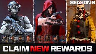 CLAIM ALL 10+ FREE OPERATOR SKINS in MW3 Season 6 Free Mastery Rewards