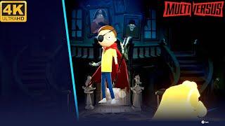 Evil Morty Skin Gameplay - MultiVersus 4K 60FPS