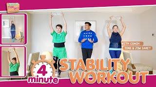 4-MINUTE STABILITY WORKOUT  FFTA Workout 5