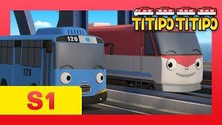 TITIPO S1 EP2 l Say hello to Tayo l Trains for kids l Wheres Choo Choo Town? l TITIPO TITIPO