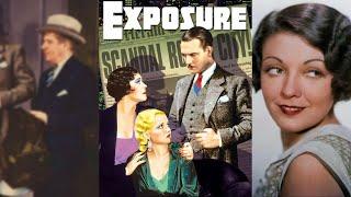 EXPOSURE 1932 Lila Lee Walter Byron & Tully Marshall  Drama  B&W