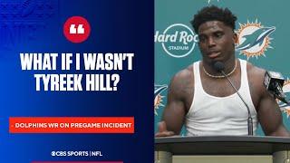 Tyreek Hill speaks on incident with police after Dolphins win opener  Press Conference