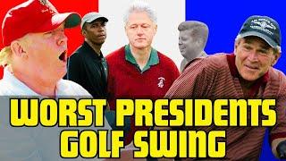 Which President Has the WORST Golf Swing Ever? You Wont Believe #4