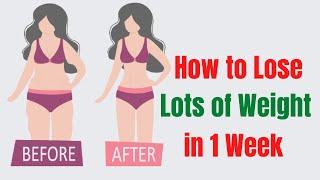 How To Lose A Lot Of Weight Fast  How To Burn Belly Fat Faster At Home
