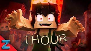 Zombie Girl {1 HOUR} Minecraft Music Video Animation Macabre Rotting Girl