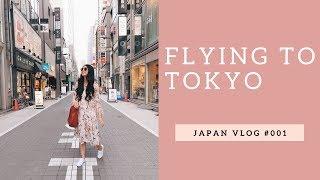 Flying to Tokyo  Japan Vlog #001