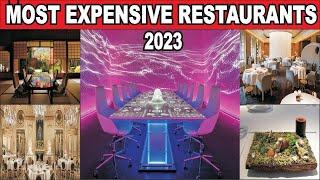 The Top 20 Most Expensive Restaurants in the world