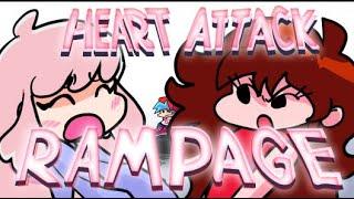 Friday Night Funkin Vs Cloud - Senpais Fangirl  Heart Attack Rampage  This mod is epic...