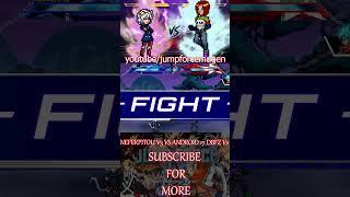 NEFERPITOU V3 VS ANDROID 17 DBFZ V2 #anime #dragonballlegends #jumpforcemugen