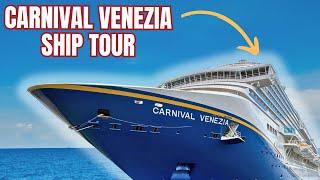 Inside Carnival Venezia  Full Ship Tour 2023