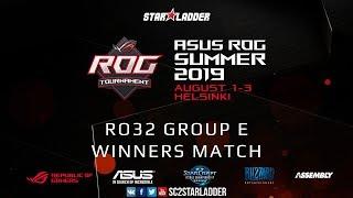 2019 Assembly Summer Ro32 Group E Winners Match Stats P vs ShoWTimE P