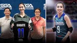 GRABE SGA naka-LOCK IN na kag Thea Gagate 1st PVL Rookie Draft