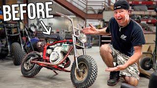 We Restored a Vintage Mini Bike in 24 HOURS for a Show and WON  1969 Powell Challenger Build