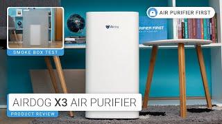 Airdog X3 Air Purifier Review Performance Test and Smoke Box