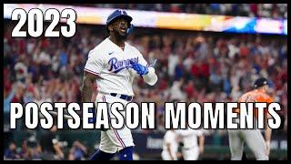 MLB  Top 10 Moments of the 2023 Postseason