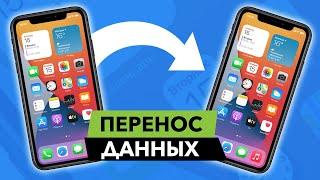 Как перенести данные с Айфона на Айфон? ПРОСТОЙ СПОСОБ iPhoneiPad