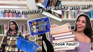  Let’s go thrifting for books  Huge book + home decor haul 