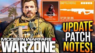 WARZONE Full NEW UPDATE PATCH NOTES SECRET WEAPON UPDATE HALLOWEEN EVENT & More Free Rewards