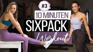 ▶︎ Am Bauch abnehmen? ◀︎  10 Minuten Workout zum MITMACHEN  #4x10