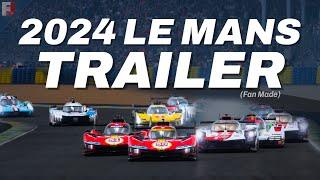 24 Hours of Le Mans 2024 Trailer fan made