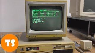 ⭐Retro PC 80386SX Bf PC-BOY Starting MS-DOS 1992y⭐ #retrocomputing #retropc #vintagecomputers