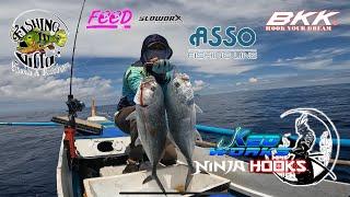 Giant Trevally Twin HookUp 3kg x 2 = 6kg June 16 2023  SHOUT OUT  #TROPAVIBES