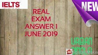 Real answer 1 June 2019