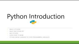 Python for Beginners - Learn Python easily