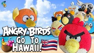 Angry Birds Plush - Angry Birds Go To Hawaii