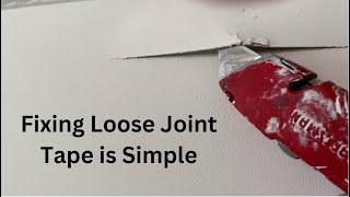 Fixing Bubbles Behind Joint Tape is Simple