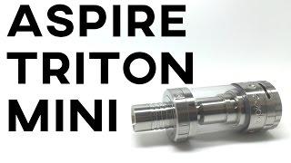 ASPIRE TRITON MINI TANK ATOMIZER REVIEW - Nautilus replacement - 1.2 ohm and 1.8 ohm clapton coils