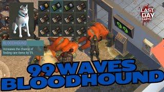WHAT CAN WE GET FROM 99 WAVES USING BLOODHOUND SKILL Last Day on Earth  survival