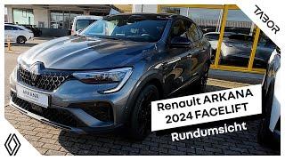 Renault ARKANA 2024 Facelift  Innen- & Außenansicht