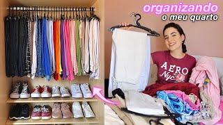 Como ORGANIZAR o GUARDA-ROUPA *atualizado*  muito fácil 