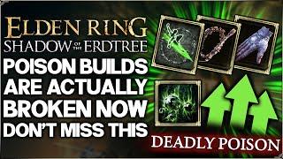 Shadow of the Erdtree - Poison Just Got a HUGE Buff - Most POWERFUL DLC Build Guide - Elden Ring