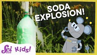 Making a Fountain of Soda  Summer Experiments  SciShow Kids