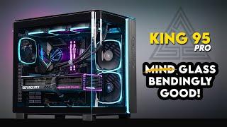 Airflow to the Throne?  Montech King 95 Pro Gaming PC Build  ASUS ROG Strix RTX 4080 i7 14700K