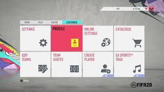 FIFA 20 - Game Settings Match & Sliders Customisation