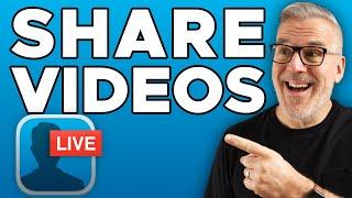How To Share A Pre Recorded Video in Ecamm Live