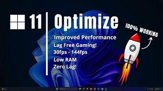 Windows 11 24H2 Optimization for Gaming  100% Working Guide 2024 