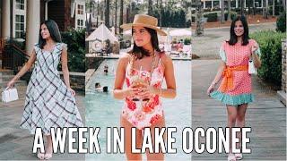 A week vacation with my family in Lake Oconee Georgia