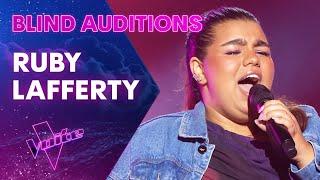 Ruby Lafferty Sings Jessica Mauboys Right Here Right Now   The Blind Auditions  The Voice AU