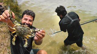 PEGANDO de FISGA e PREPARANDO CARANGUEJO do MANGUEZAL