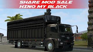 SHARE MOD BUSSID SALE HINO 500 MY BLACK FREE DOWNLOAD