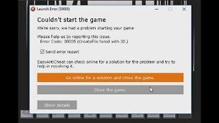 WORKS IN 2024 FIX EASY ANTI CHEAT ERROR 30005 CREATEFILE FAILED *STILL WORKS*