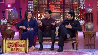 Happy New Year के Cast ने मचाया खूब धमाल ft. SRK Deepika Abhishek  Comedy Nights With Kapil