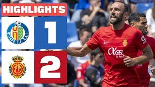 GETAFE CF 1 - 2 RCD MALLORCA  HIGHLIGHTS LALIGA EA SPORTS